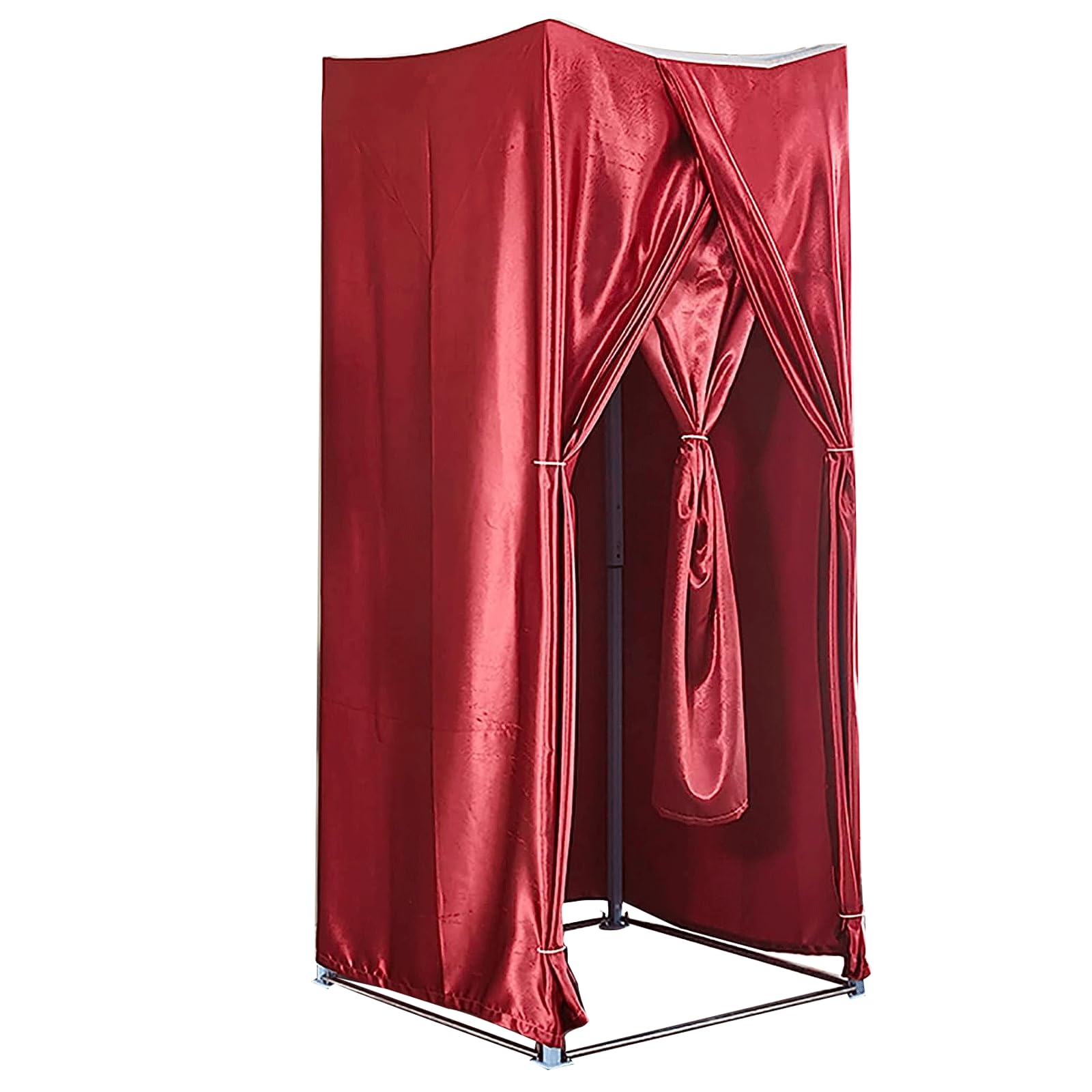 Cabine d'essayage carrée pliable pour centre commercial et studio