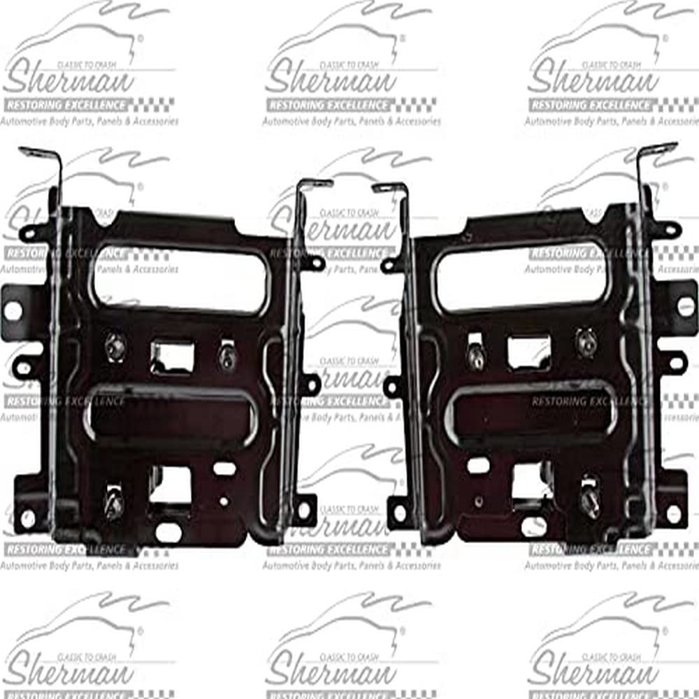 Photo 1 of Sherman Replacement Part Compatible with RAM 1500 CLASSIC Front bumper bracket set (Partslink Number CH1061104)