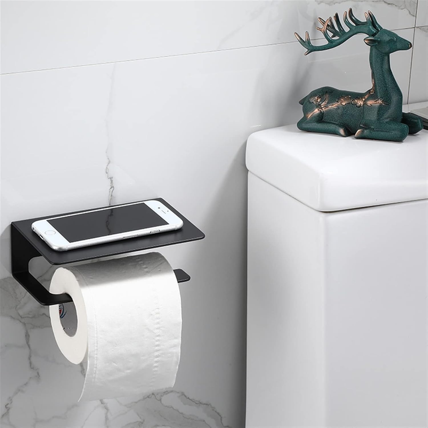 Toilet Paper Holders Self-Adhesive Toilet Paper Reel Frame