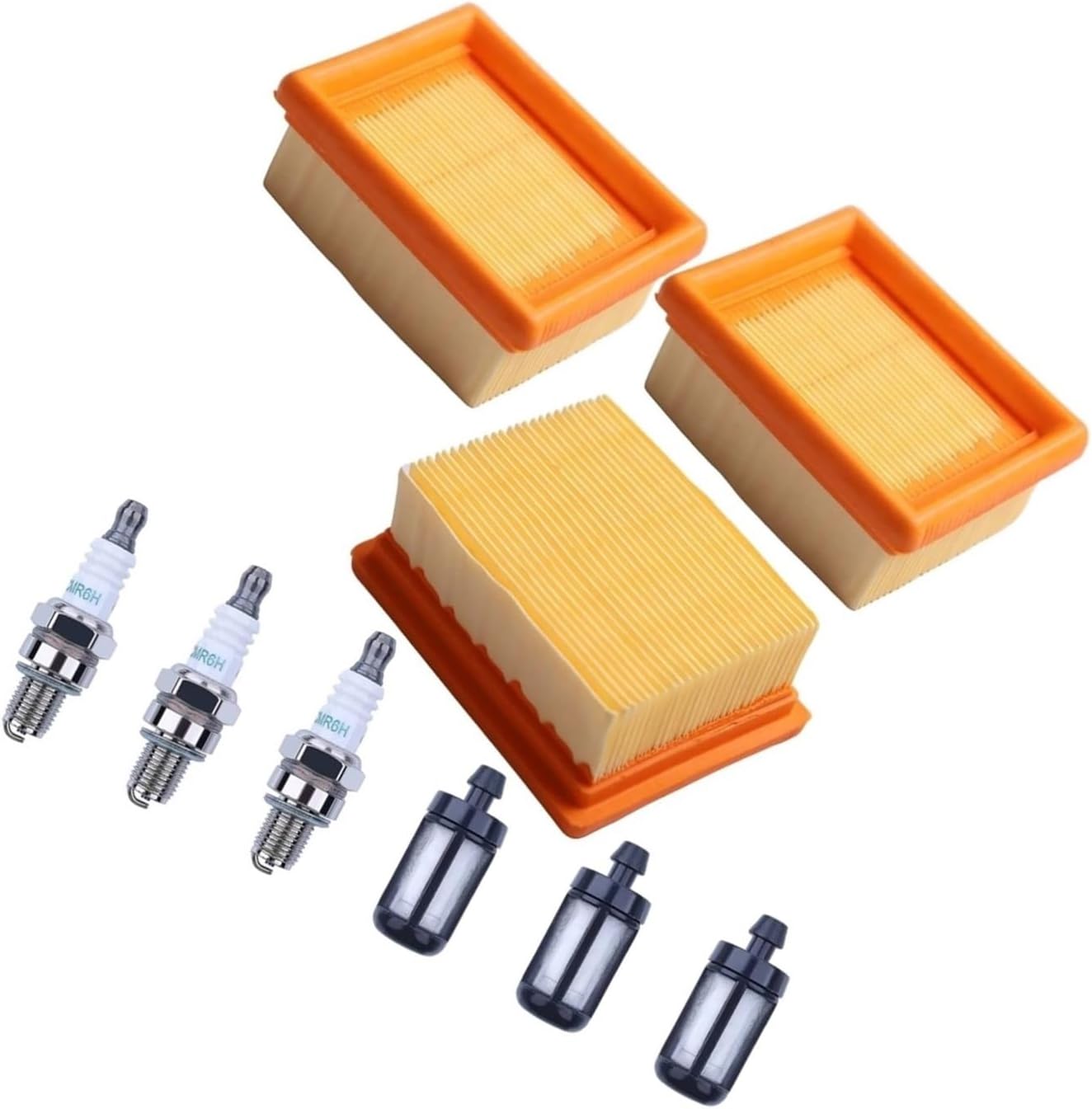 Air Fuel Filters Spark Plug Kit Fit for BR800 BR800C BR800X OEM 42831410300A