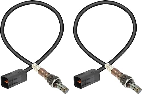 QIJIAUTO Sensor de oxígeno O2 aguas arriba y aguas abajo 234-4142 compatible para Mazda MPV 2002-2006