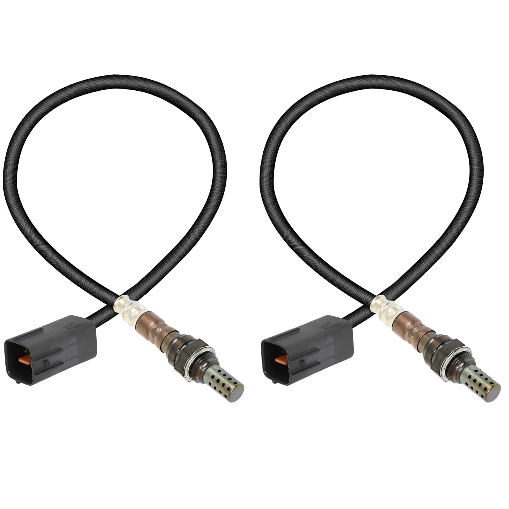 Applicable To 2pcs O2 Oxygen Sensor Compatible For Mazda 5 2 3l 2006 2007 Mazda 3 2 0l 2 3l 2004 2005 Upstream Downstream 4 Wires 234 4396 234 4390