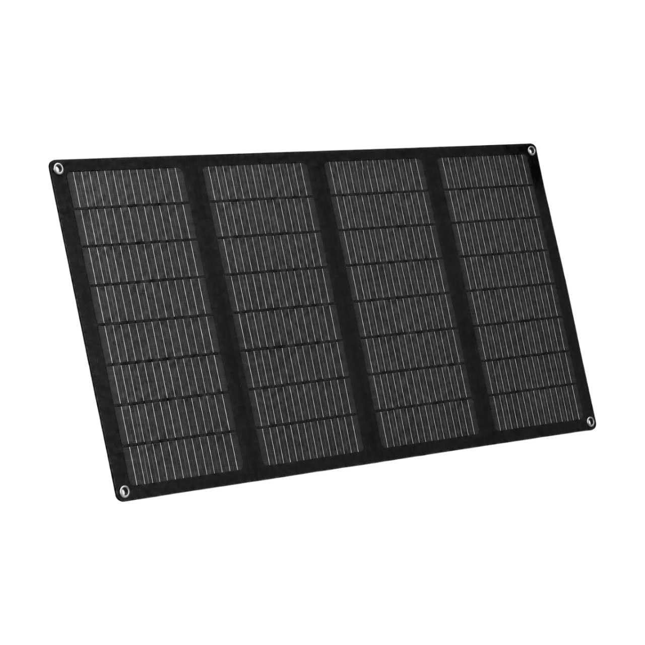 Elfcam – Panel solar plegable ETFE IP65 de 40 W con salidas DC USB-C USB-A, cargador solar portátil para batería externa, camping, furgoneta, senderismo y viaje