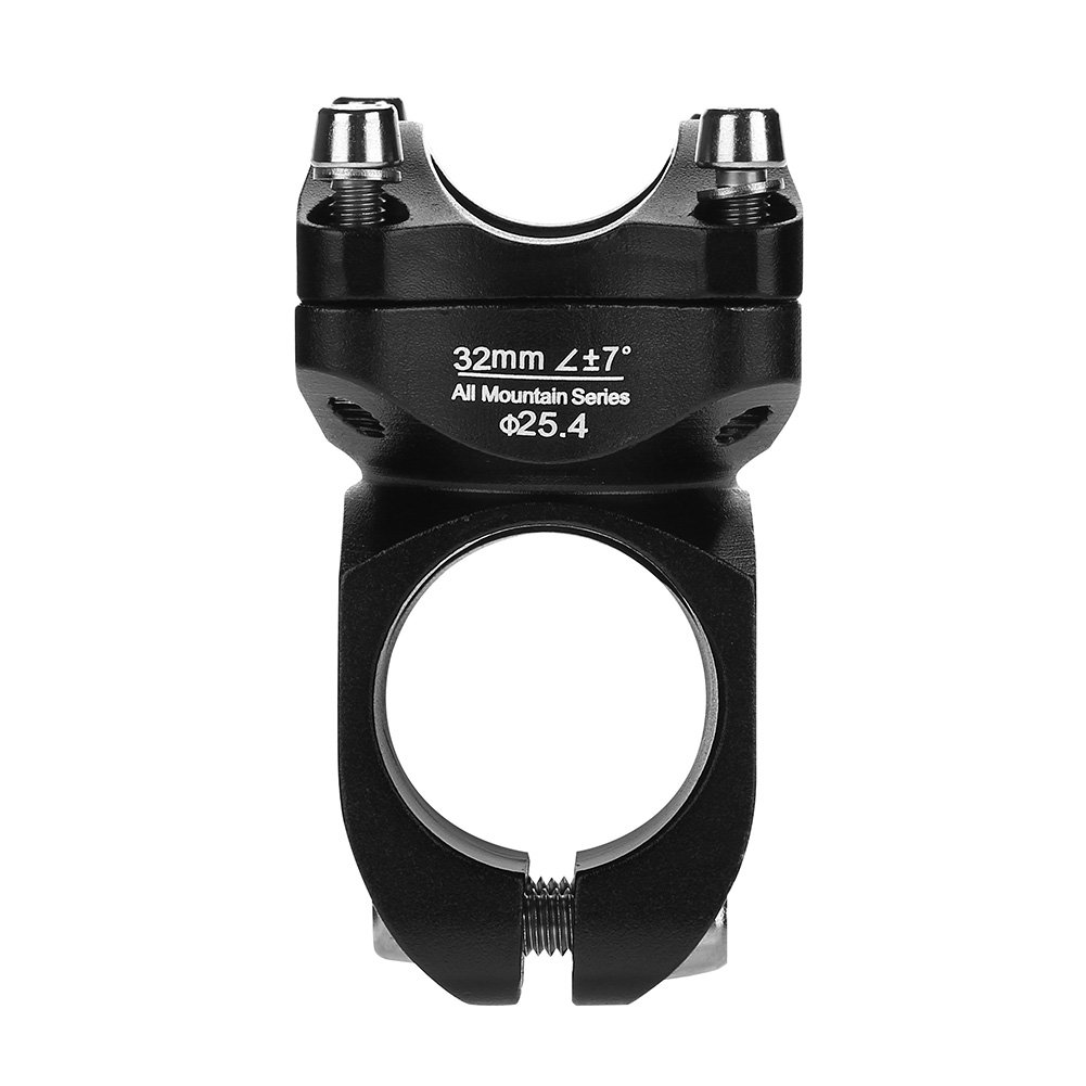 BuyWeek Mostek kierownicy rowerowej, 32 mm/25,4 mm, regulowany wspornik kierownicy roweru MTB