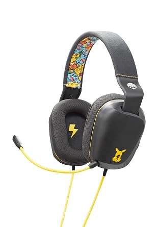 PowerA Wired Stereo Headset for Nintendo Switch and Switch 2 - Pokemon Kanto Friends, 3.5 mm, Wired, Stereo, Officially Licensed