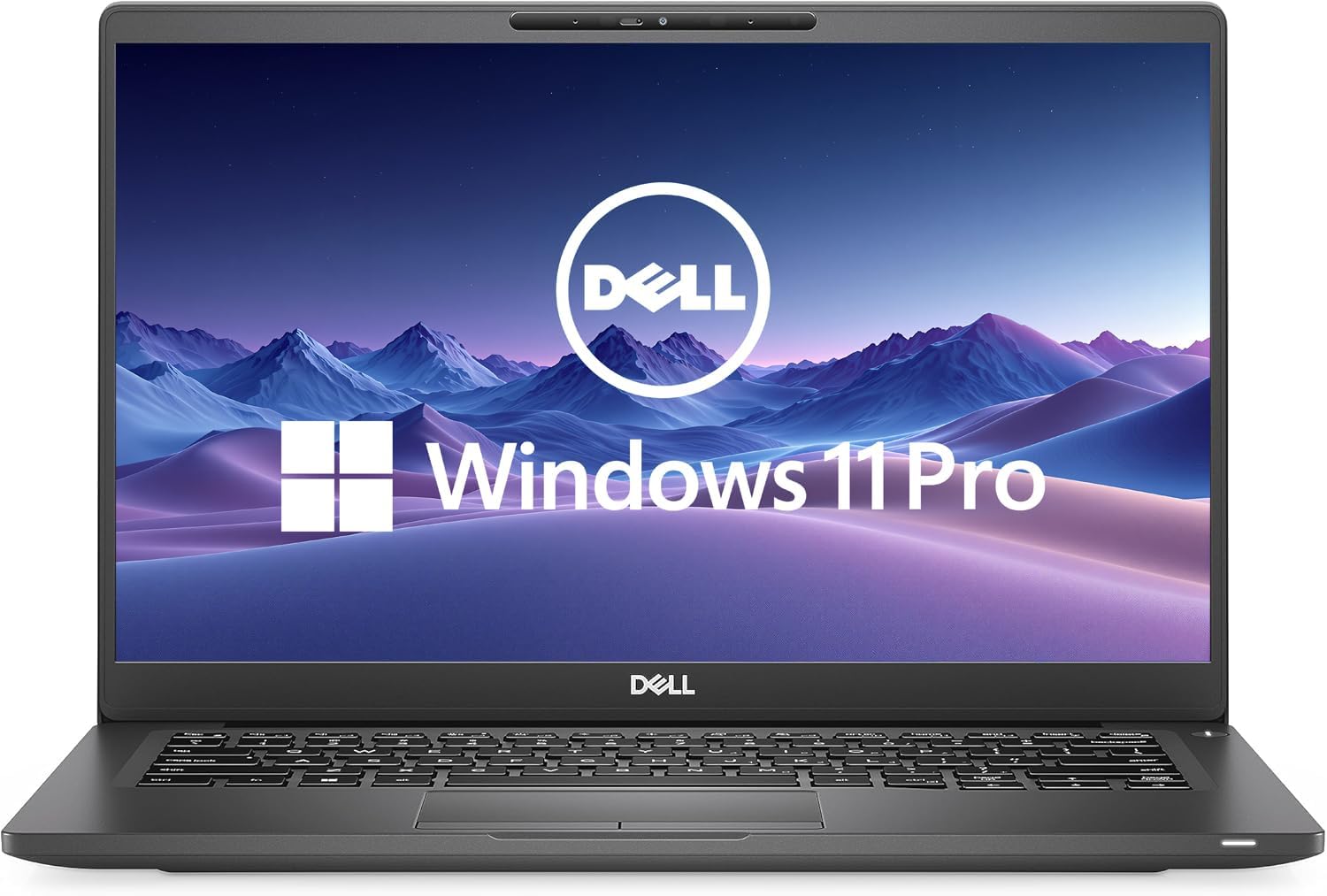 Dell Latitude 7400 Ordenador portátil profesional, 14 pulgadas FHD (1920 x 1080), Intel Core i7-8665, 8 GBRAM, SSD de 256 GB, cámara integrada, teclado americano QWERTY, Windows 11 Pro