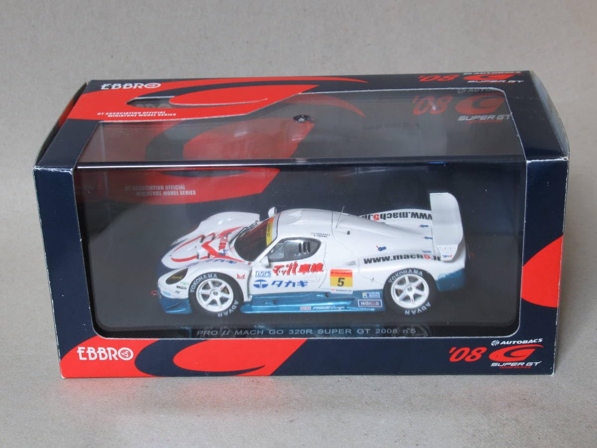 Amazon.co.jp: 1/43 プロμ マッハ号 320R #5 スーパーGT GT300 2008