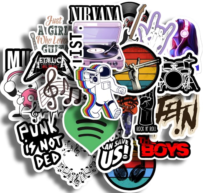 Music Stickers Pack - Personalize Your Gear -1