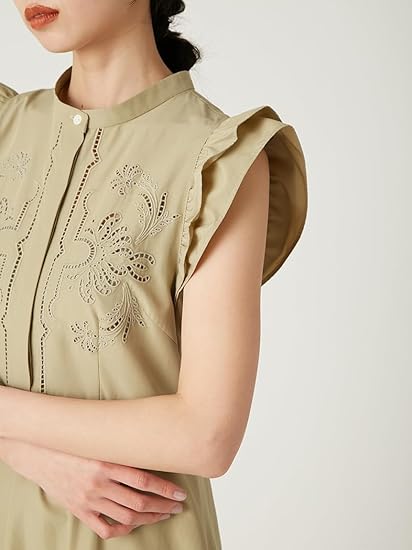 Amazon.co.jp: [フレイ アイディー] カットワークティアード