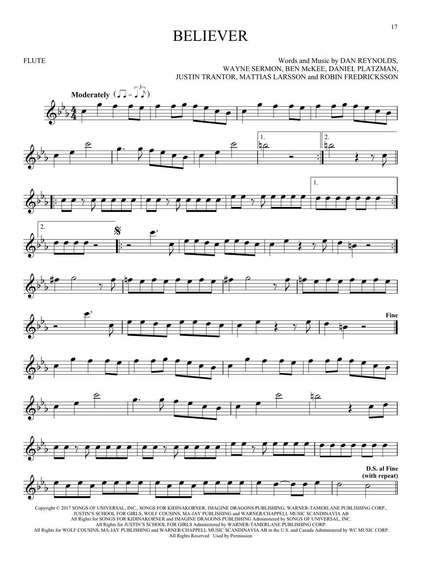 101 Simple Songs. Flöte Solo.: For Flute