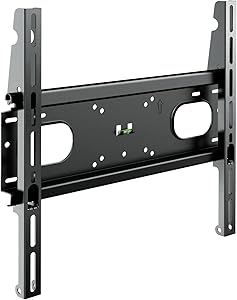 Meliconi Space System Flat 400 XL, Ultra Thin Fixed TV Wall Mount for Plasterboard, for 32″-85″ TVs, VESA 200-300-400, Max…