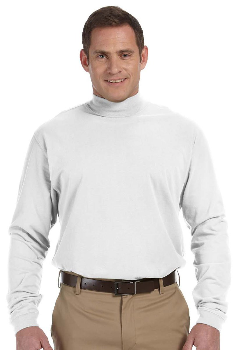Devon & JonesSueded Men's Mock Turtleneck Jersey