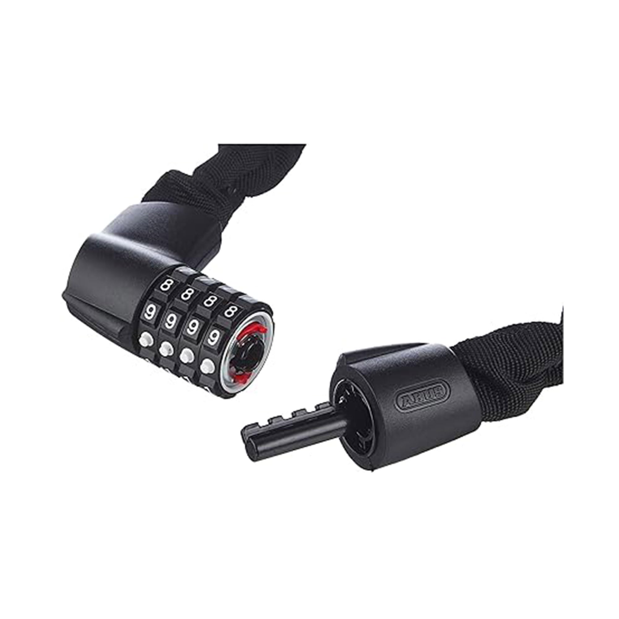 ABUS Cerradura de Cadena Tresor 1385/75 - Cerradura de combinación de Acero Templado - Cadena Cuadrada de 6 mm de Grosor - Nivel de Seguridad 6