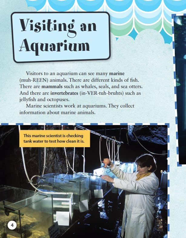 At the Aquarium: Level 5 (Mathematics Readers) - Image 4