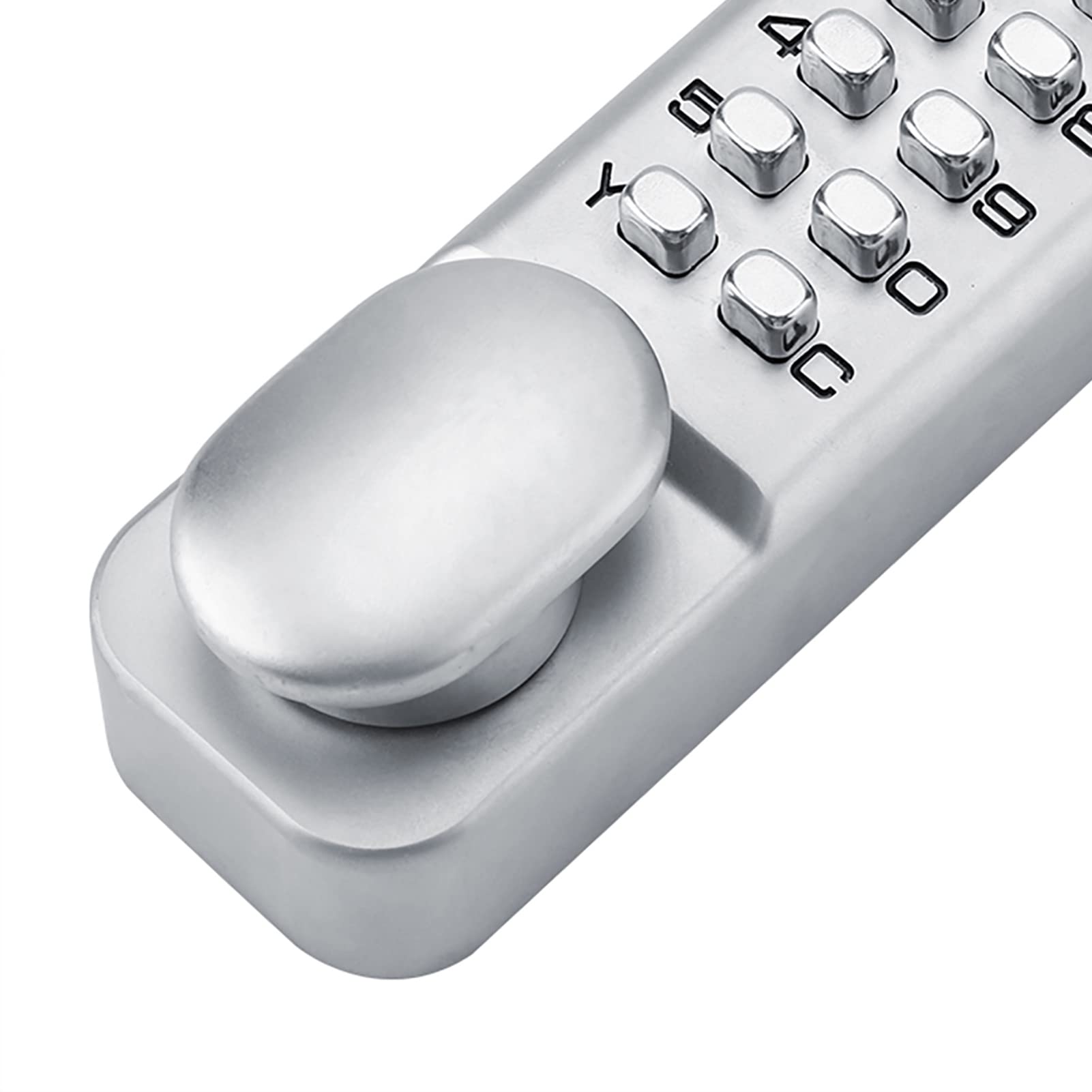 Cerradura de puerta con combinación de código de 1 a 11 dígitos, cerradura codificada de seguridad con contraseña en aleación de zinc, cerradura digital para armario con teclado y