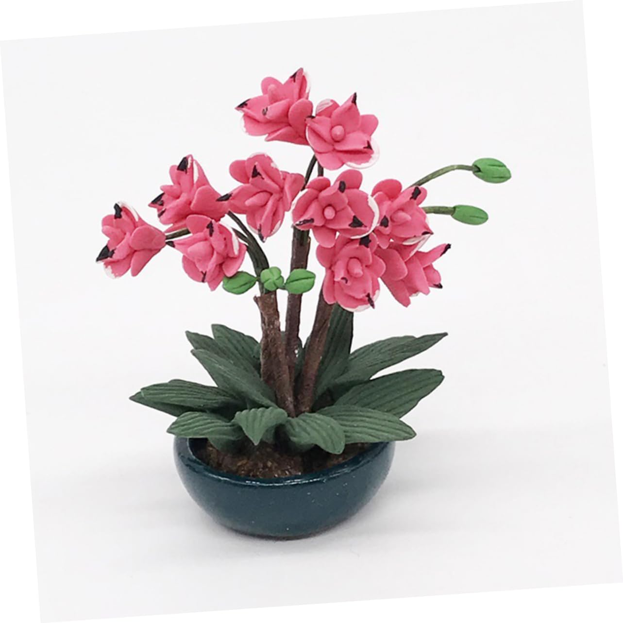 Operitacx 5stücke Miniatur Blumen Gras Modell Landschaft Künstliche Pflanzen Für Szenerie Miniature Bonsai Zubehör Für Spieltische Und Landschaftsgestaltung