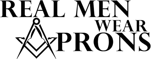 Miniatura 2 de Los hombres de verdad visten delantales de cocina masónico Delantal de cocina - Natural