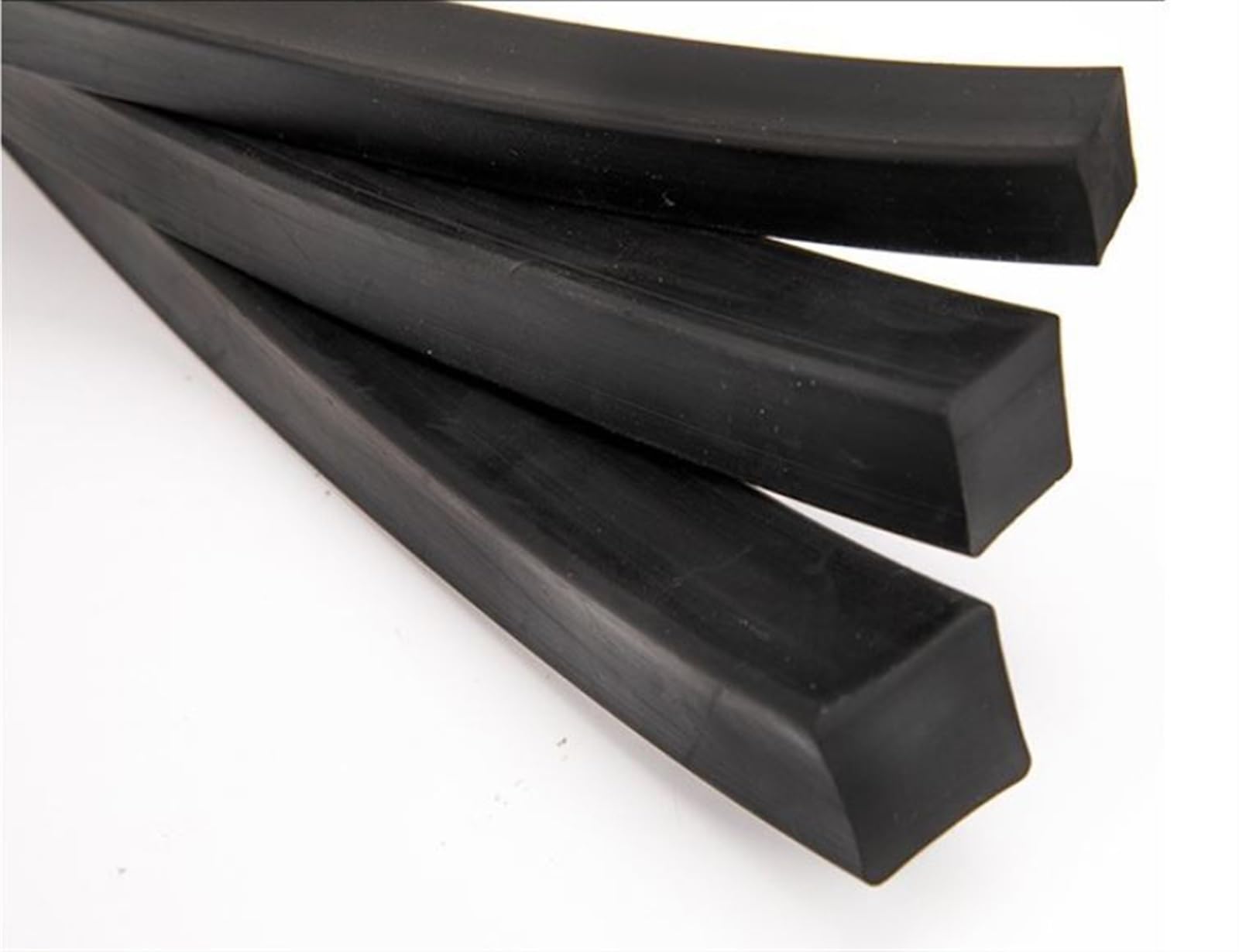 Fugenfüller Gummidichtungsstreifen, quadratisch, 10 mm bis 20 mm dick, Gummiform, Stoßdämpfer, rutschfester Antikollisionsstreifen, 2 Meter Streifen Ausschlussvorrichtung (Size : 14x14mm)
