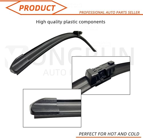 Miniatura 6 de 2 limpiaparabrisas para automóvil, 28 + 25 pulgadas, repuesto para BYD Song Plus DM-i DM DMI 2020-2023, limpiaparabrisas de equipo original, que