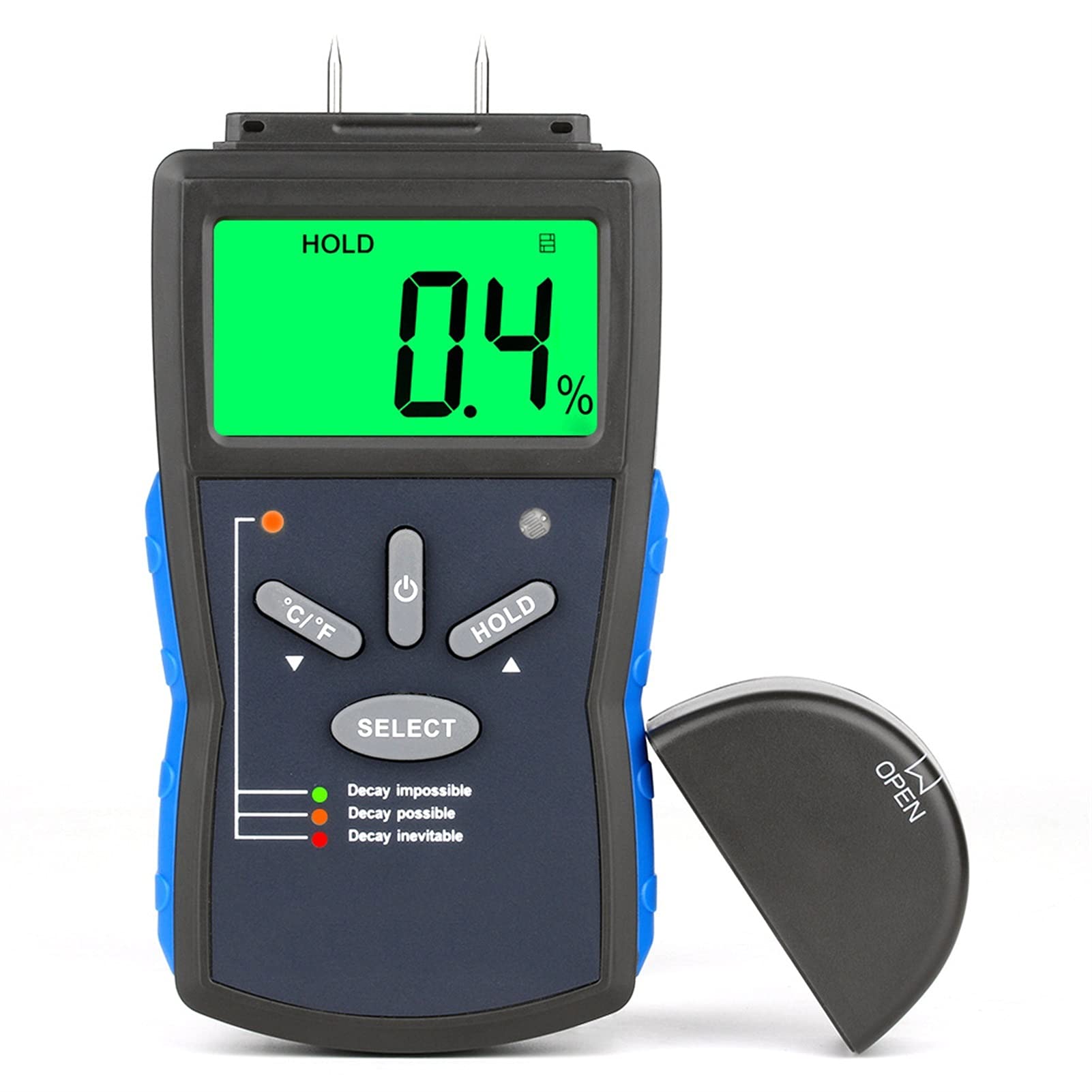 LNHHG Wood Moisture Tester Moisture Meter Three-in-one Moisture Meter