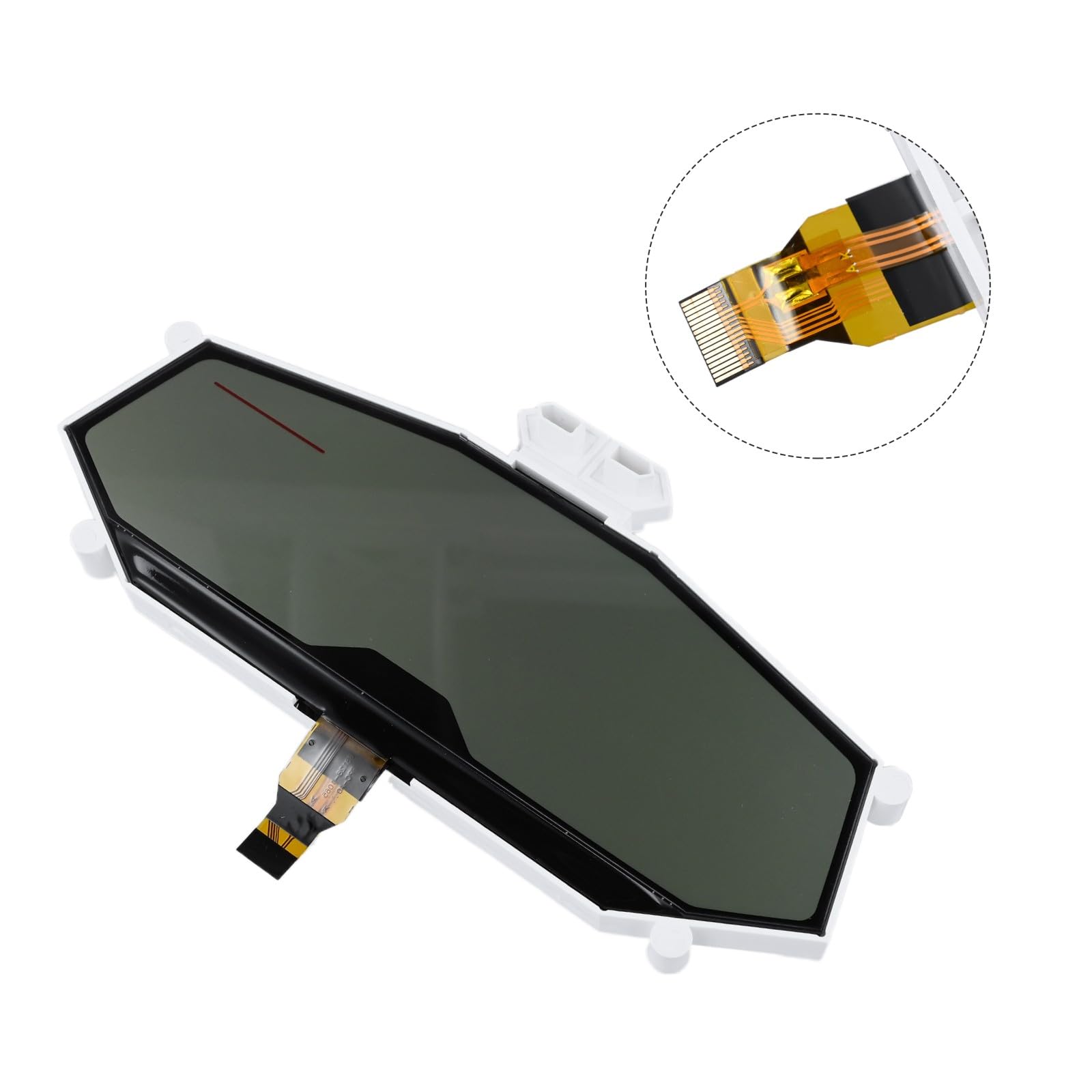 Instrumenten-Cluster-Display für Yamaha MT-07, FZ-07 und Tracer 700 Motorräder (2014-2020), schwarz oder weiß, ABS-Material, Ersatzteil