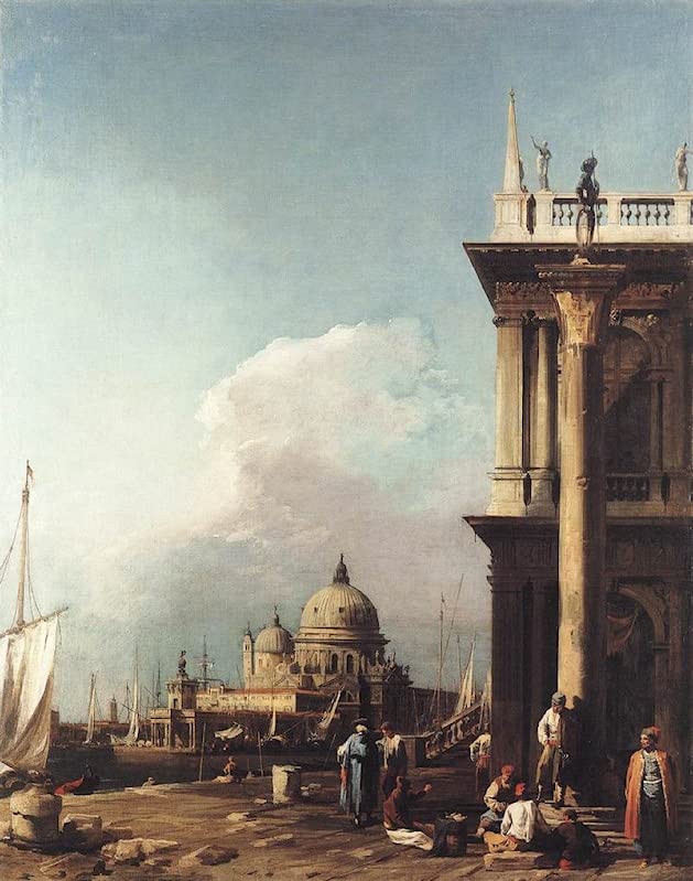 Impression toile Canaletto Venise pour créer une ambiance voyage dans votre salon