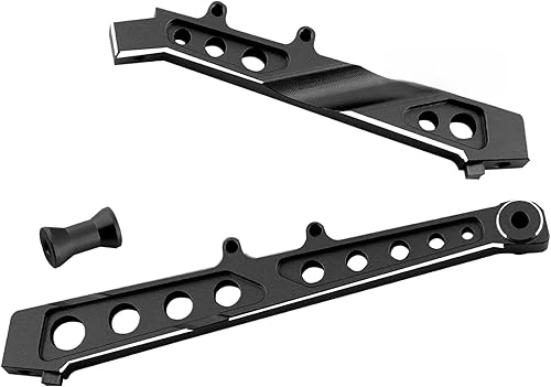 Miniatura 8 de Soporte de chasis delantero trasero de aleación para ARRMA 17 Felony 6S BLX, Infraction 6S BLX, rodillo ilimitado, juego de soporte de chasis