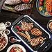 Indoor Grill CUSIMAX Electric Smokeless Grill Portable Korean BBQ with Turbo Smoke Extractor Technology, Non-stick Removable Plate, Tempered Glass Lid, Great for Party(Single Plate)
