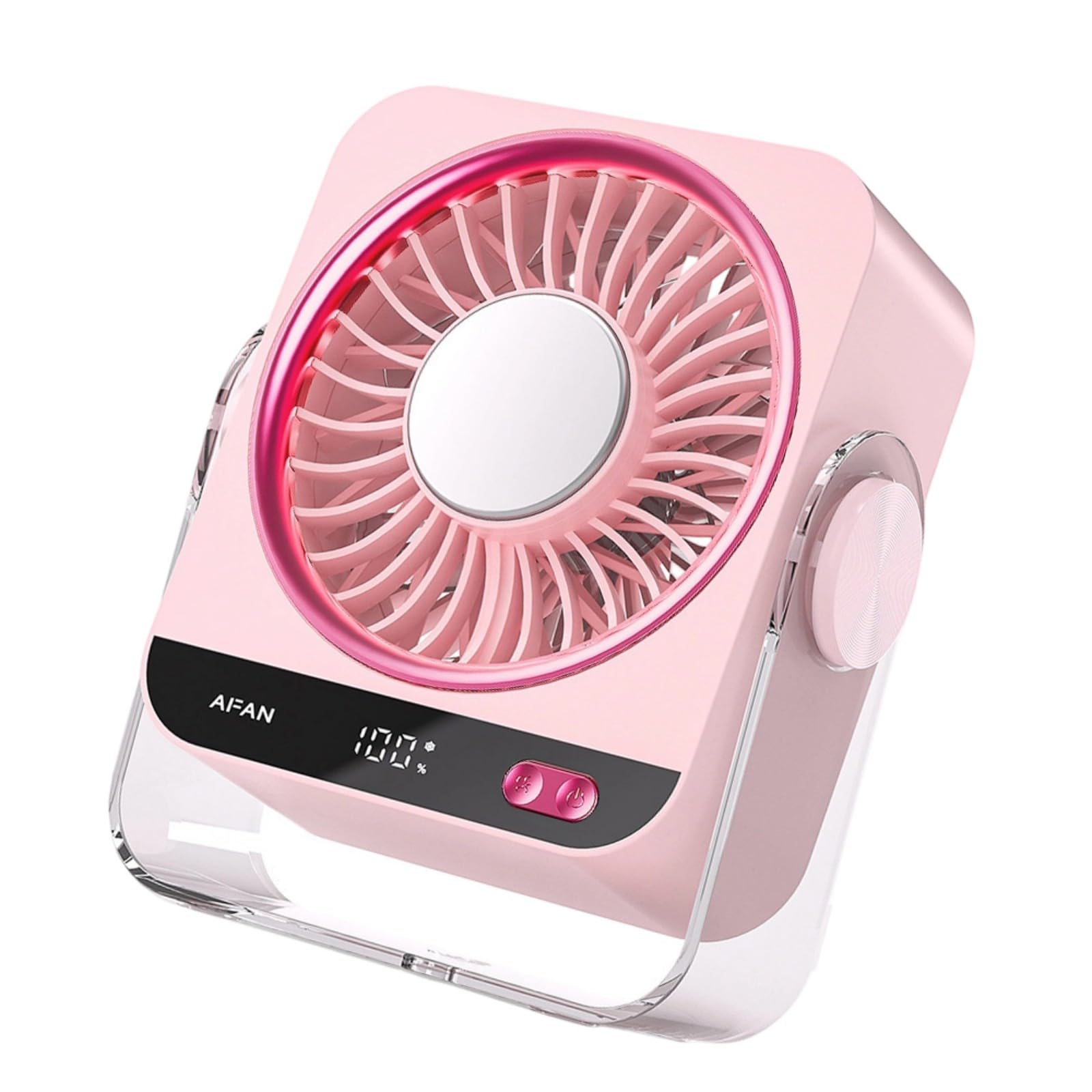 kokdid Small Personally Cooling Fan Portable Table with Cooling Airflows for Various Indoor Settings Digital Display Quiet Table