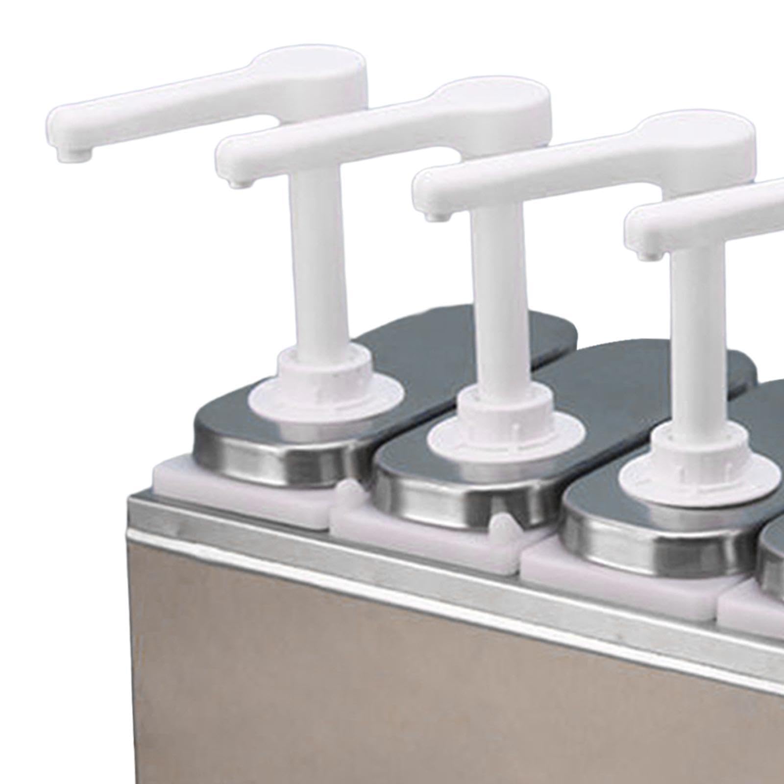 Pompa per salsa manuale, pompa per condimento, bottiglia, facile da pulire, soluzione versatile per risparmiare tempo, dispenser per salsa semplice da