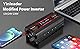 Yinleader 12V/24V auf 230V 1000W Wechselrichter LCD 1 EU Steckdosen 2 USB KFZ-Spannungswandler