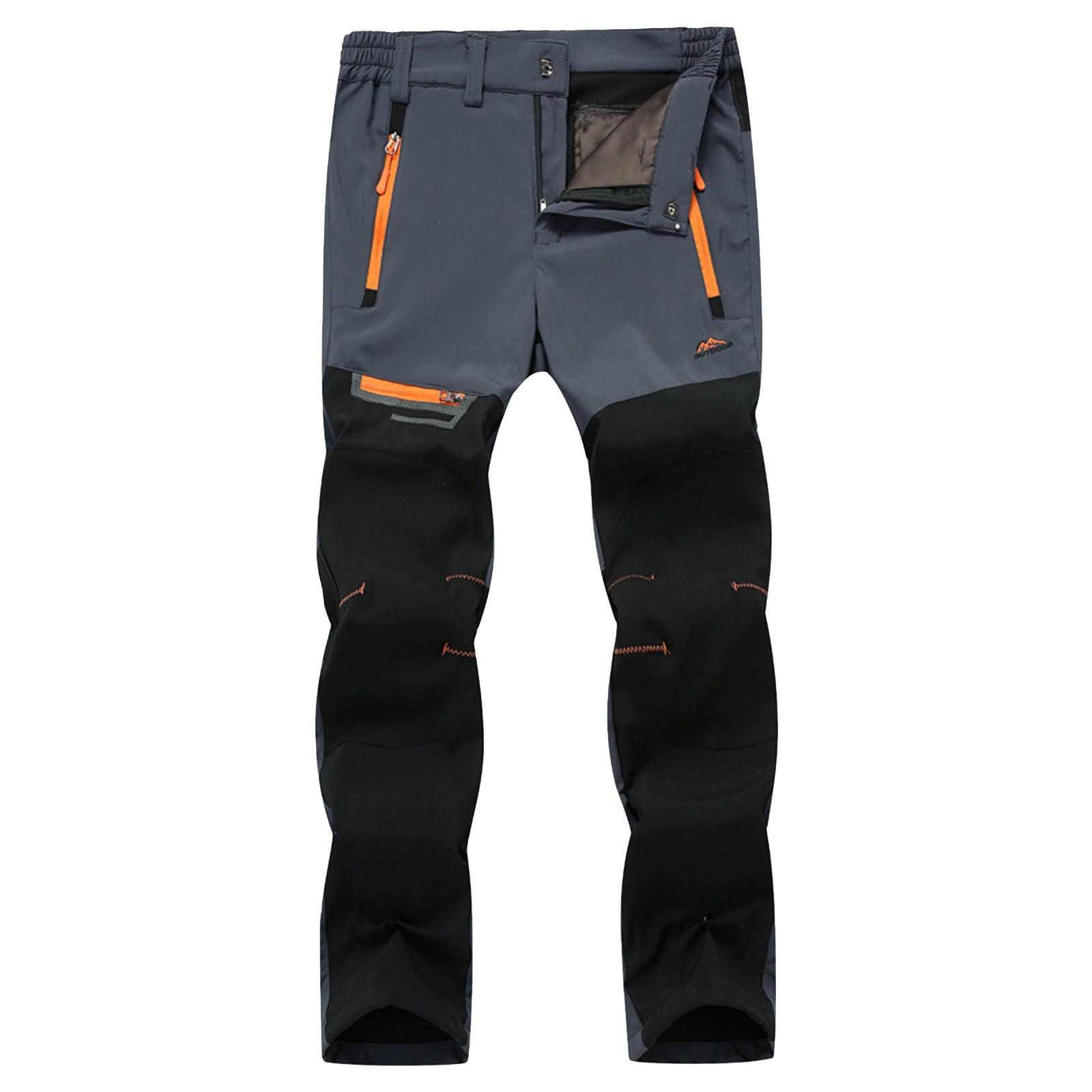 Pantalón Montaña Hombre Pantalon Trekking Hombre Ropa De Invierno para Elegante Impermeable Mono Nieve La Chandal Algodon Chubasquero Termico Caza Senderismo Pantalones Deportivos Polainas