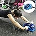 CfoPiryx Ab Roller for Abs Workout Abdominal Exercise Rollers, Abdominal Roller 4 Wheels Muscle Exerciser Fitness Training Rollers, for Men Women Gym Exercise Fitness