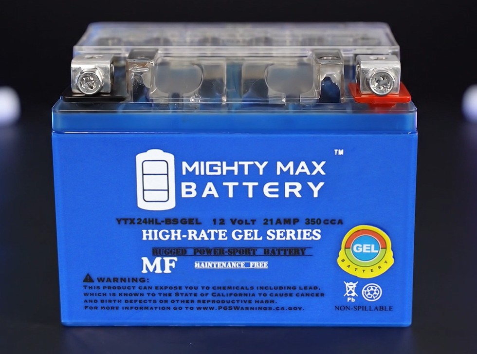 Amazon.com: Mighty Max Battery YTX24HL-BS GEL Battery for ATV UTV