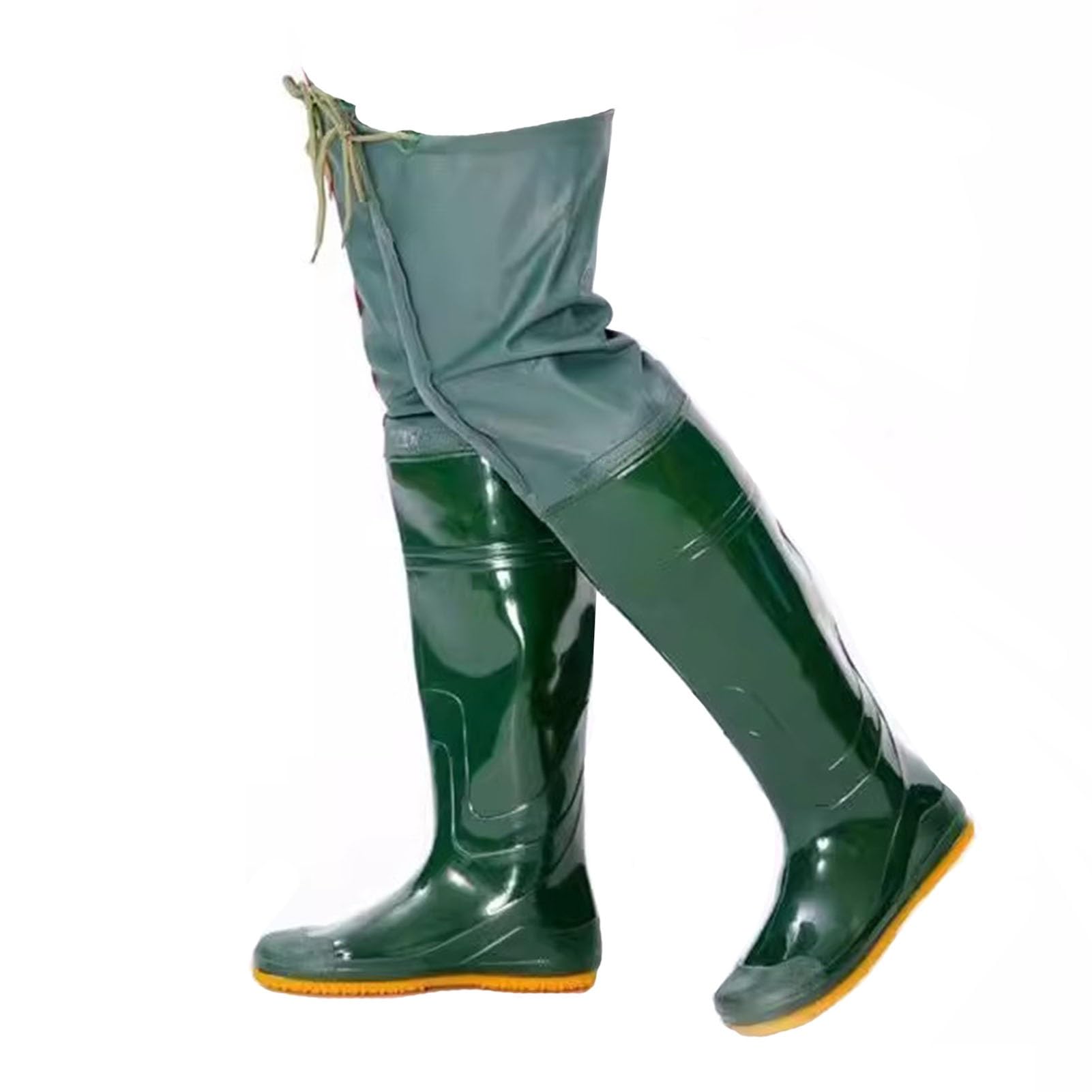 Trampolieri da Pesca | , Trampolieri da pesca, Trampolieri da anca PVC Bootfoot Uomo Donna Pesca Caccia Verde UK 4-9(6.5)
