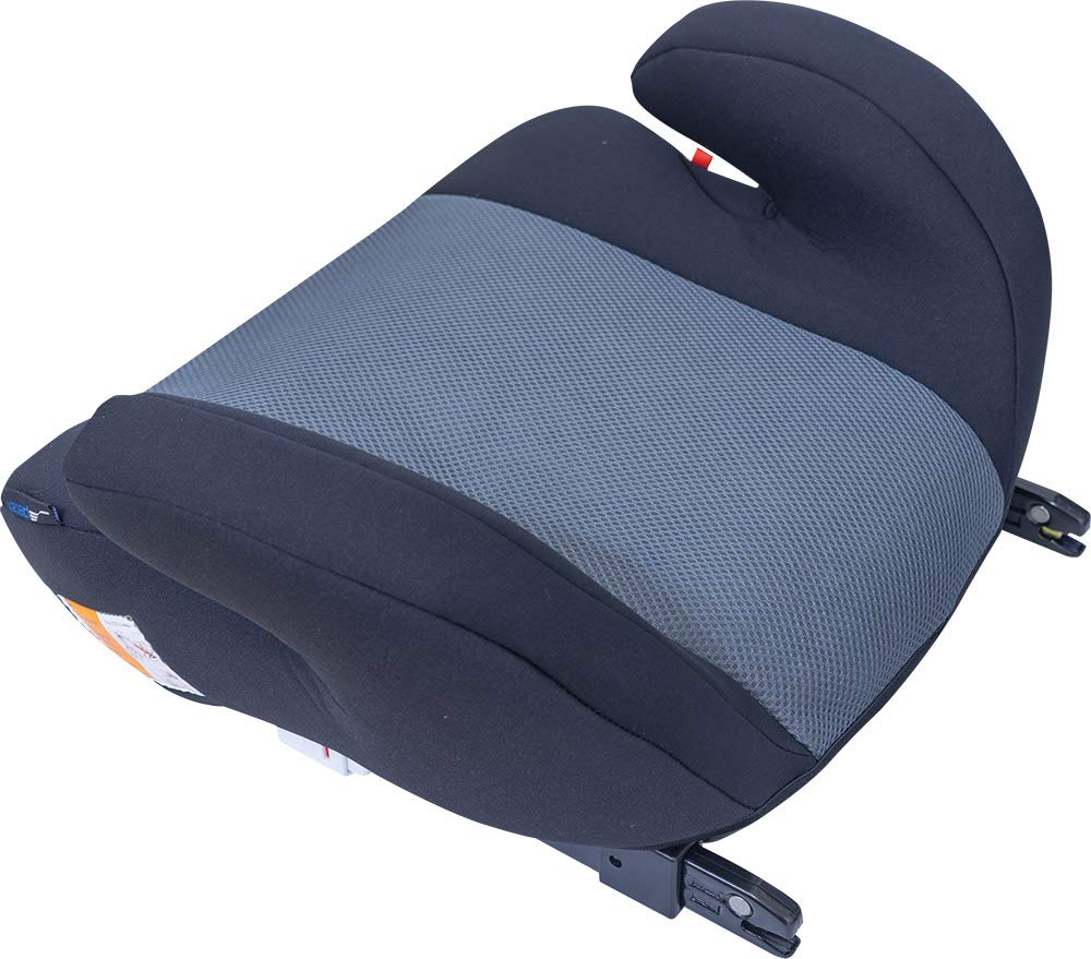 Petex 44430818 podwyższenie fotelika dziecięcego Max Plus 152 w zestawie Isofix, HDPE zgodnie z ECE R44/04, szary