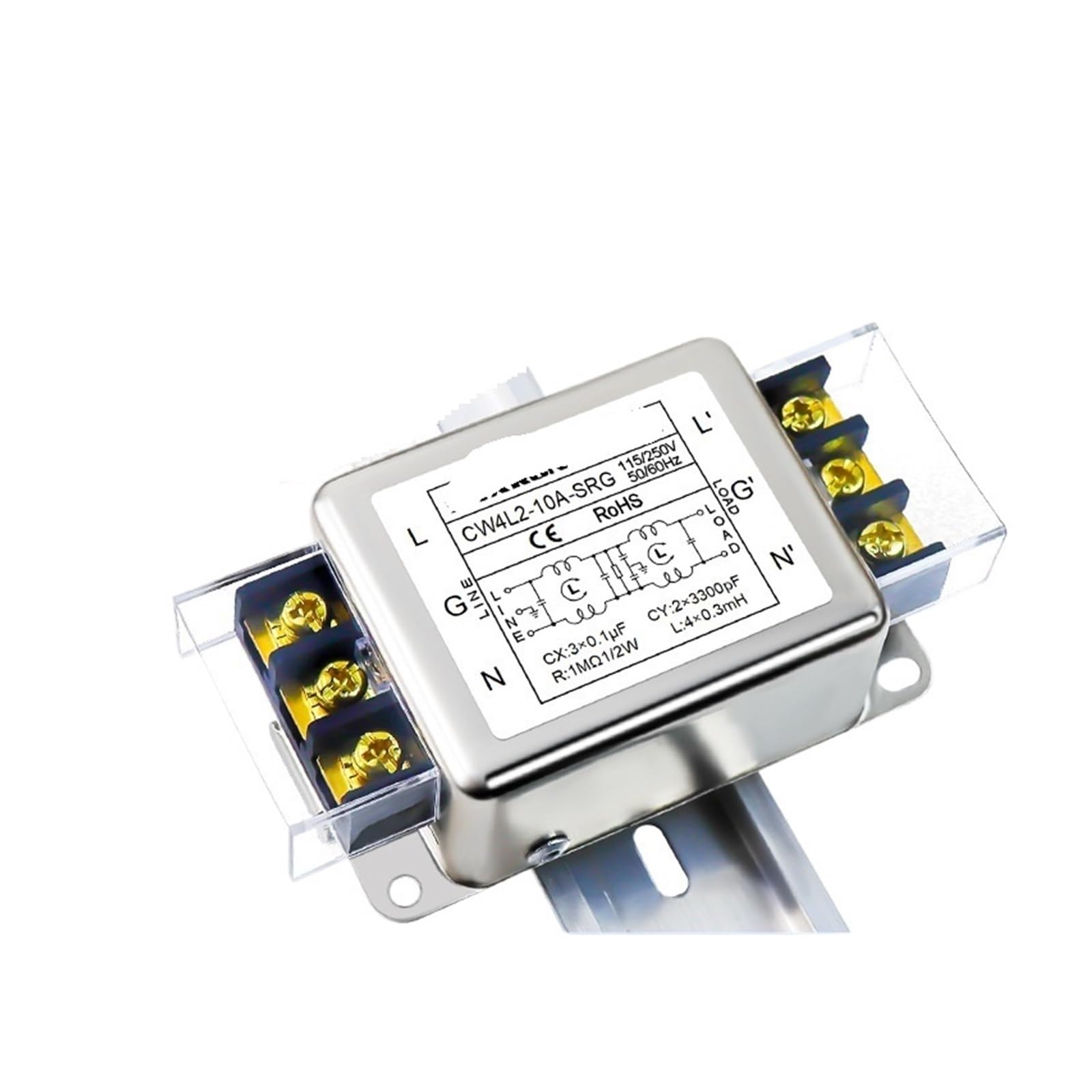 Filtre CA CW4L2-10A-SRG résout les pannes de conversion de fréquence