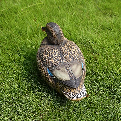 T TOOYFUL Germano Anatra Decoy Stile Texas Plastica Mortale Richiamo di Pesca Drake - 2