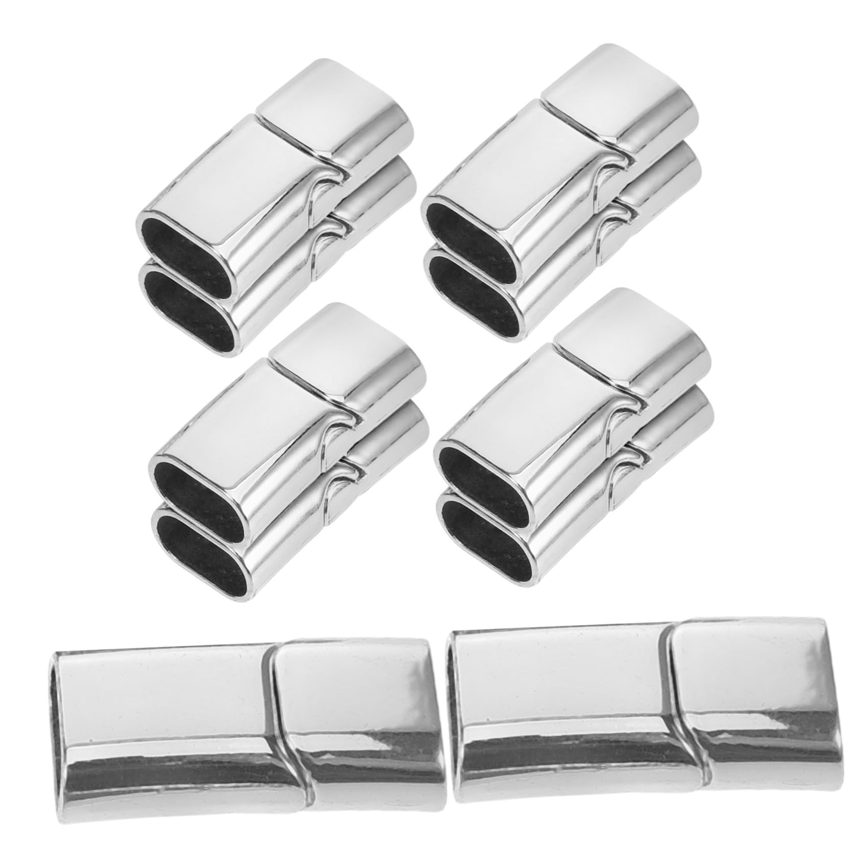 40pezzi Chiusure Metalliche Per Bracciali e Collane Accessori Fai Te Per Gioielli Facili Da Installare e Versatili Per Creazioni Uniche