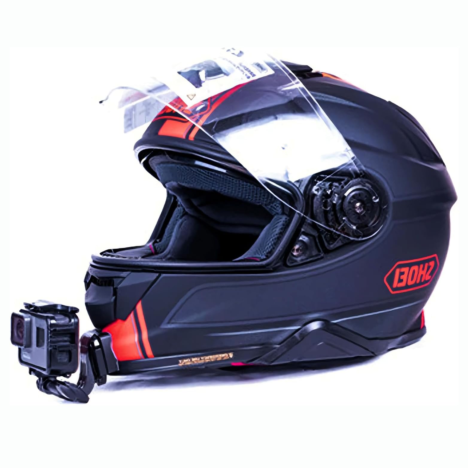 Shoei GT-Air II/GT Air 2 Chin Mount Kit - Sport Touring Helmet Camera Mount Compatible with GoPro Hero Inst360 DJI