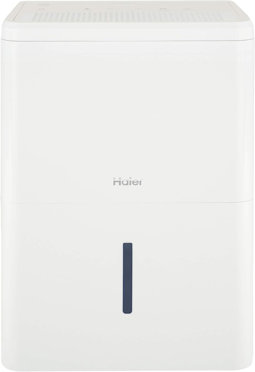 Haier 35 Pint Portable Dehumidifier, Perfect for Bedroom, Basement & Garage, For High Humidity or Very Damp Areas, Empty Bucket Alarm, Clean Filter Alert & LED Digital Controls, Energy Star, White