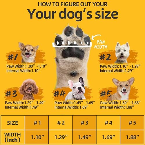 Miniatura 6 de Zapatos para perros pequeños, botas transpirables para perros, protectores de patas para caminar al aire libre, zapatos para cachorros con tiras