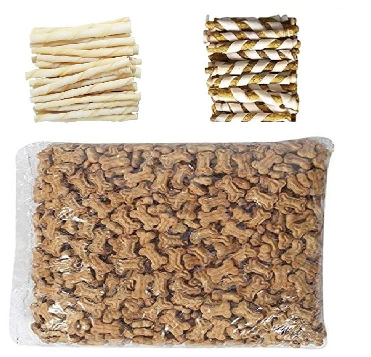 Woofy Dog Treat Food Combo (500 GM Spiral Chicken Munchy + 1000 GM Dog Biscuit + 500 GM White Chew Stick) - 2 Kg (B0B6GFFRBV) Amazon Price History, Amazon Price Tracker