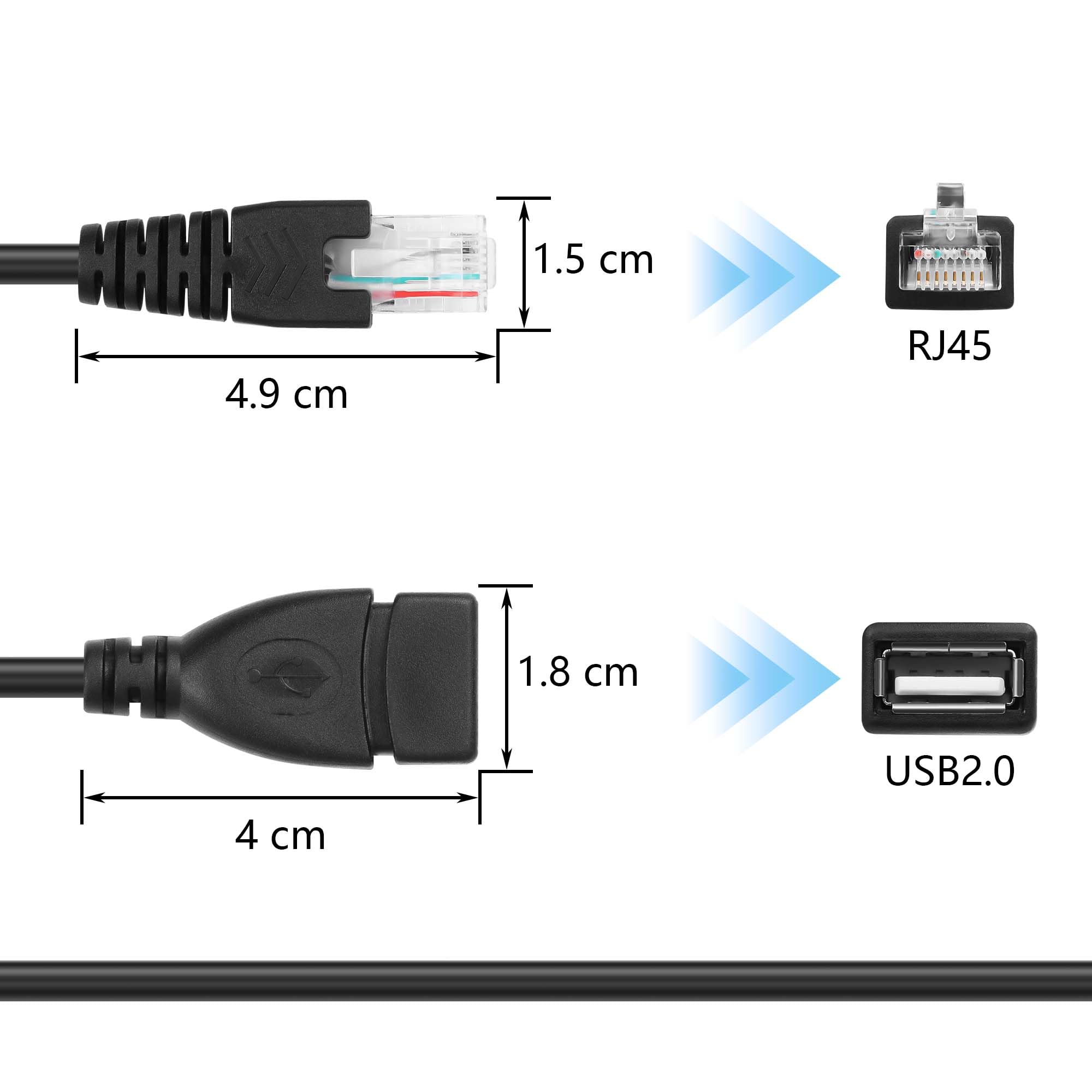 Camera Connection GINTOOYUN USB To RJ45 Ethernet Adapter - 2 Pack ...