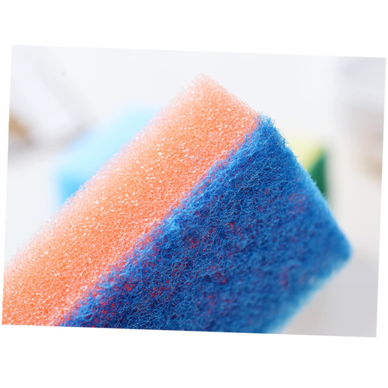 Gatuida 2 Sets Spülschwamm-Pads Spülschwamm Für Die Küche Mehrfarbiger Reinigungsschwamm Für Die Spülmaschine Spülpads 50 Stück * 2