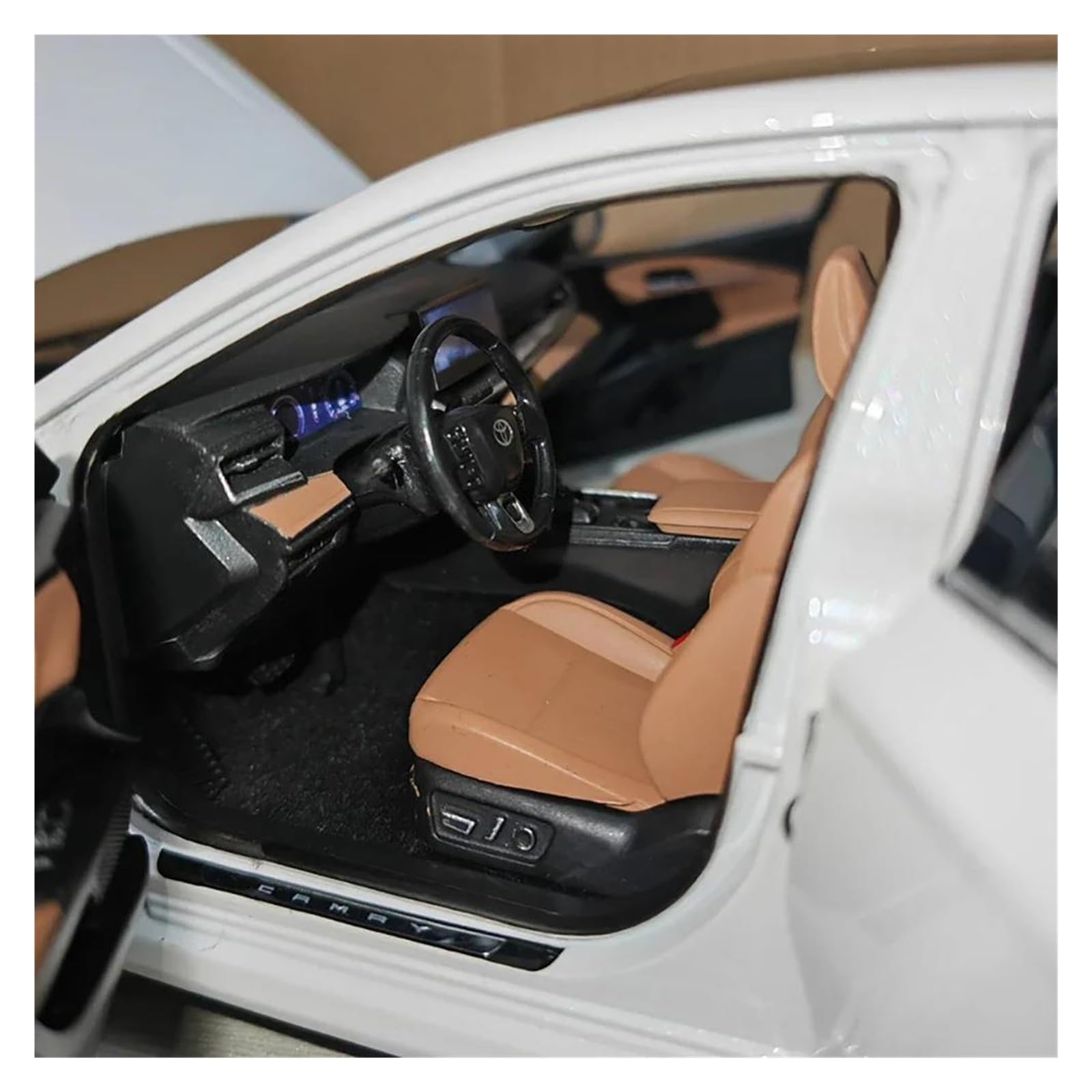Metallo Scala Replica 1 18 per la nuova Camry 9a generazione 2024 in lega statica collezione di modelli auto decorazioni per casa Hobby Veicoli Giochi Set