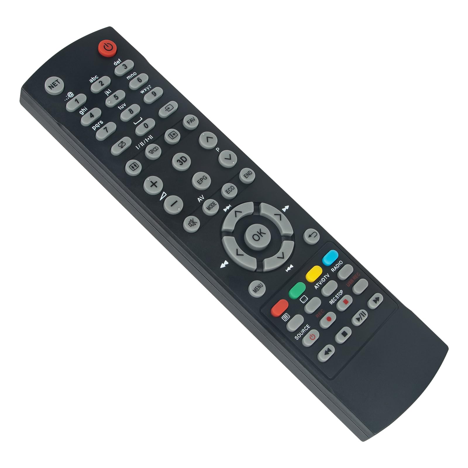 Telecomando Universale Sostitutivo GB118WJSA Per TV Sharp - Compatibile Con LC-60LE832U, LC-60LE830U, LC-70LE650U, E Altri Modelli - 3
