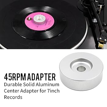 Amazon | レコードアダプター EPアダプター 7インチ レコード用