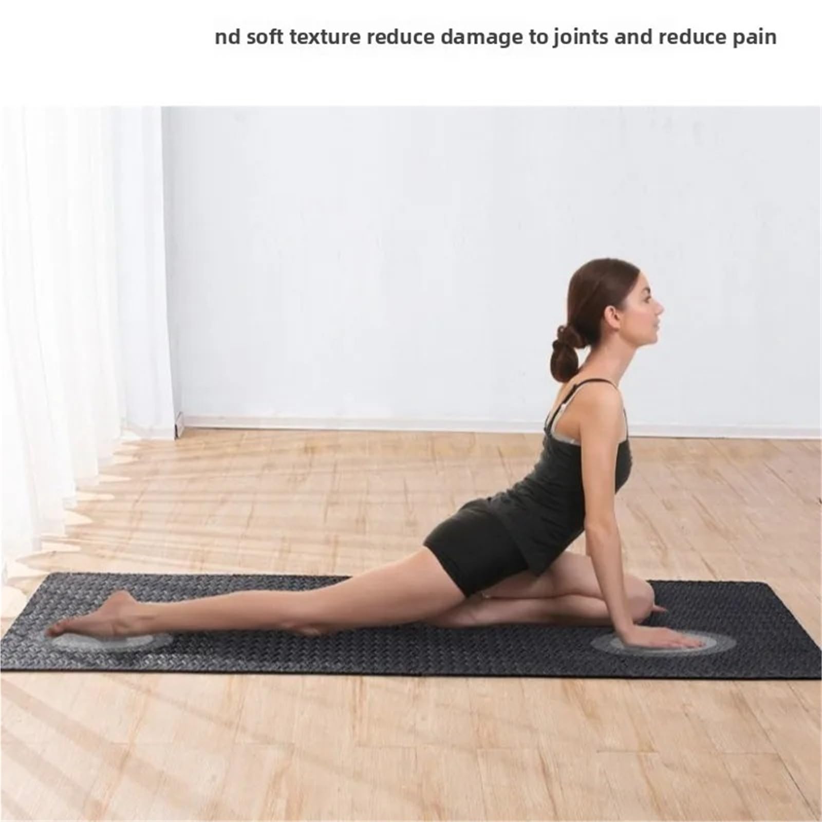 Tappeto Da Fitness A Puzzle Tappetini in gomma ad incastro, piastrelle antiscivolo for allenamento a casa
