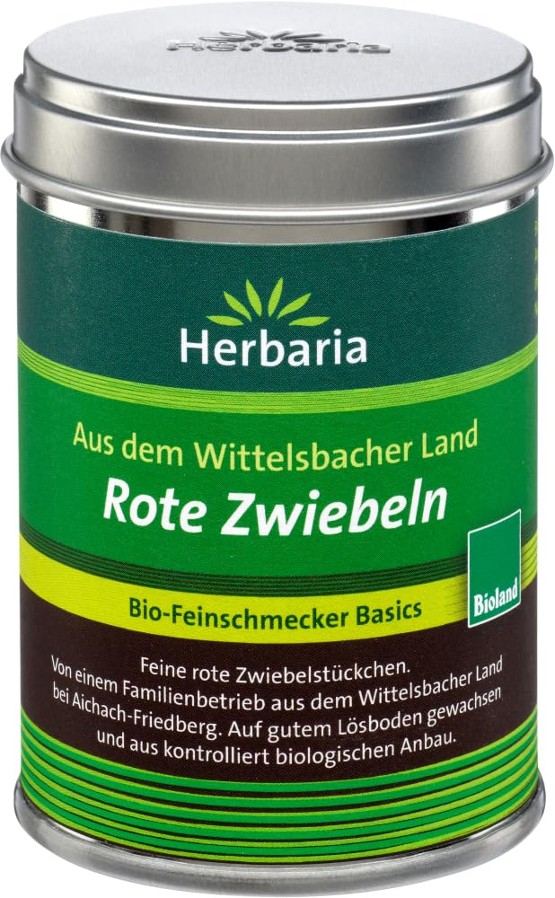Rote Zwiebeln bio -Bioland M-Dose 6 x 50 g